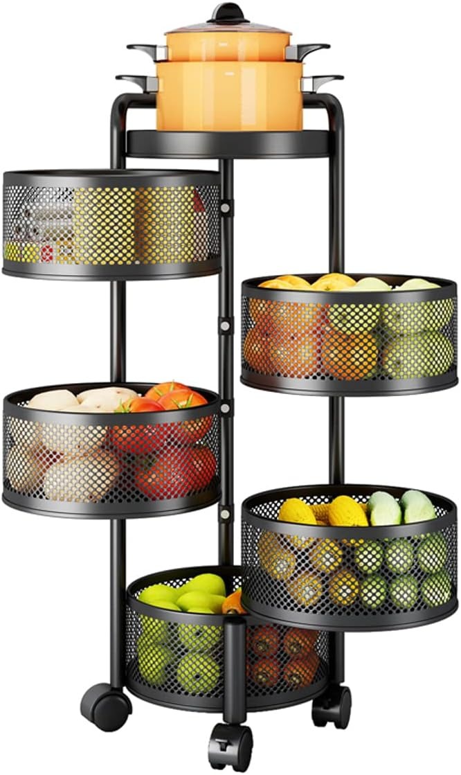 DROMEZ Kitchen Trolley on Wheels