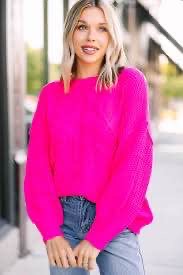 Pink Sweater