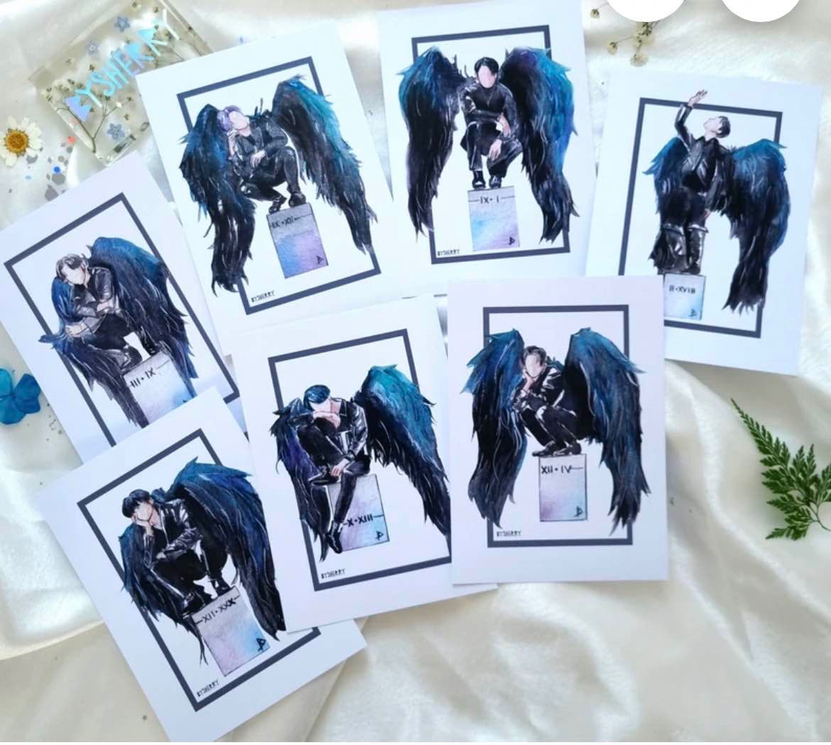 BTS Black Swan Postcards/Prints,