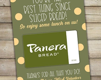 Panera Bread Gift Card