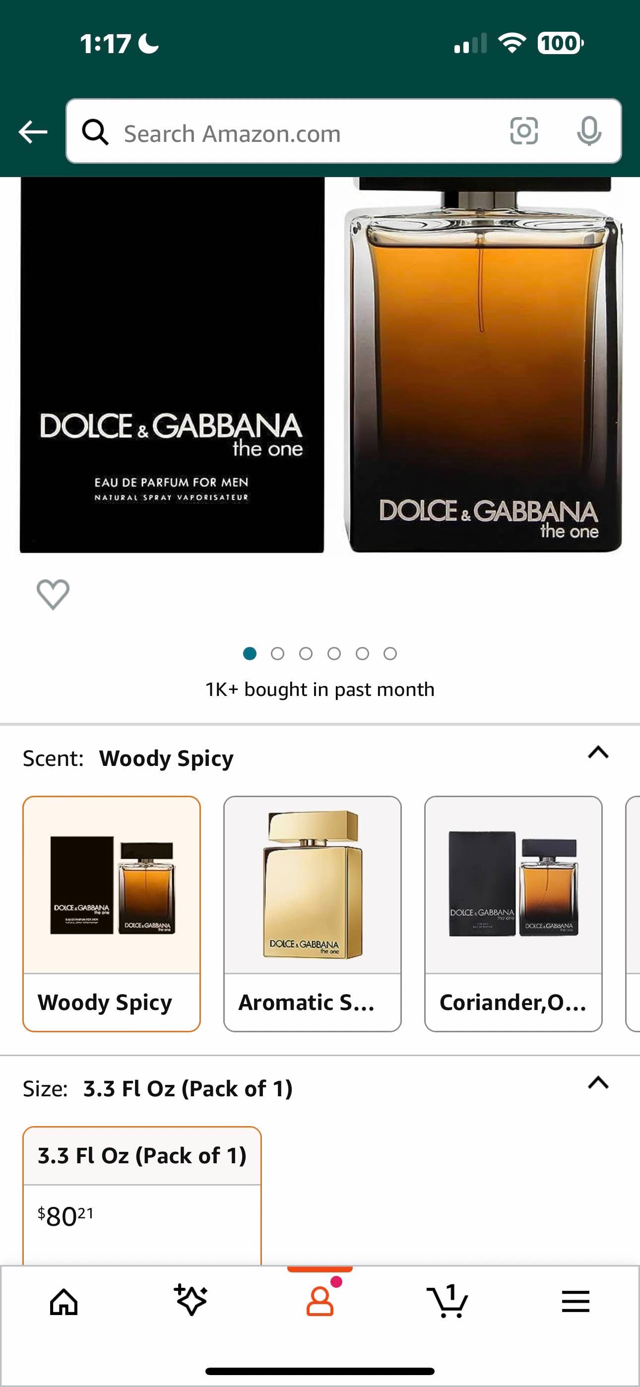 DOLCE & GABBANA Woody Spicy