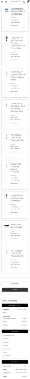 BEAUTY PRODUCTS