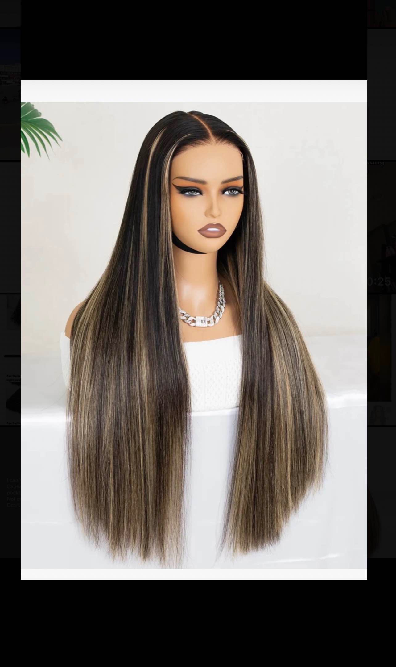 Glueless Balayage Honey Blonde 5x6 Pre-Cut HD Lace Wig Highlight Body Wave Human Hair Wig Ready To Wear - Tinashe Hair