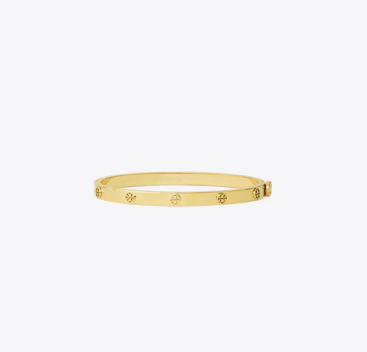 Tory Burch MILLER STUD HINGE BRACELET, 5MM