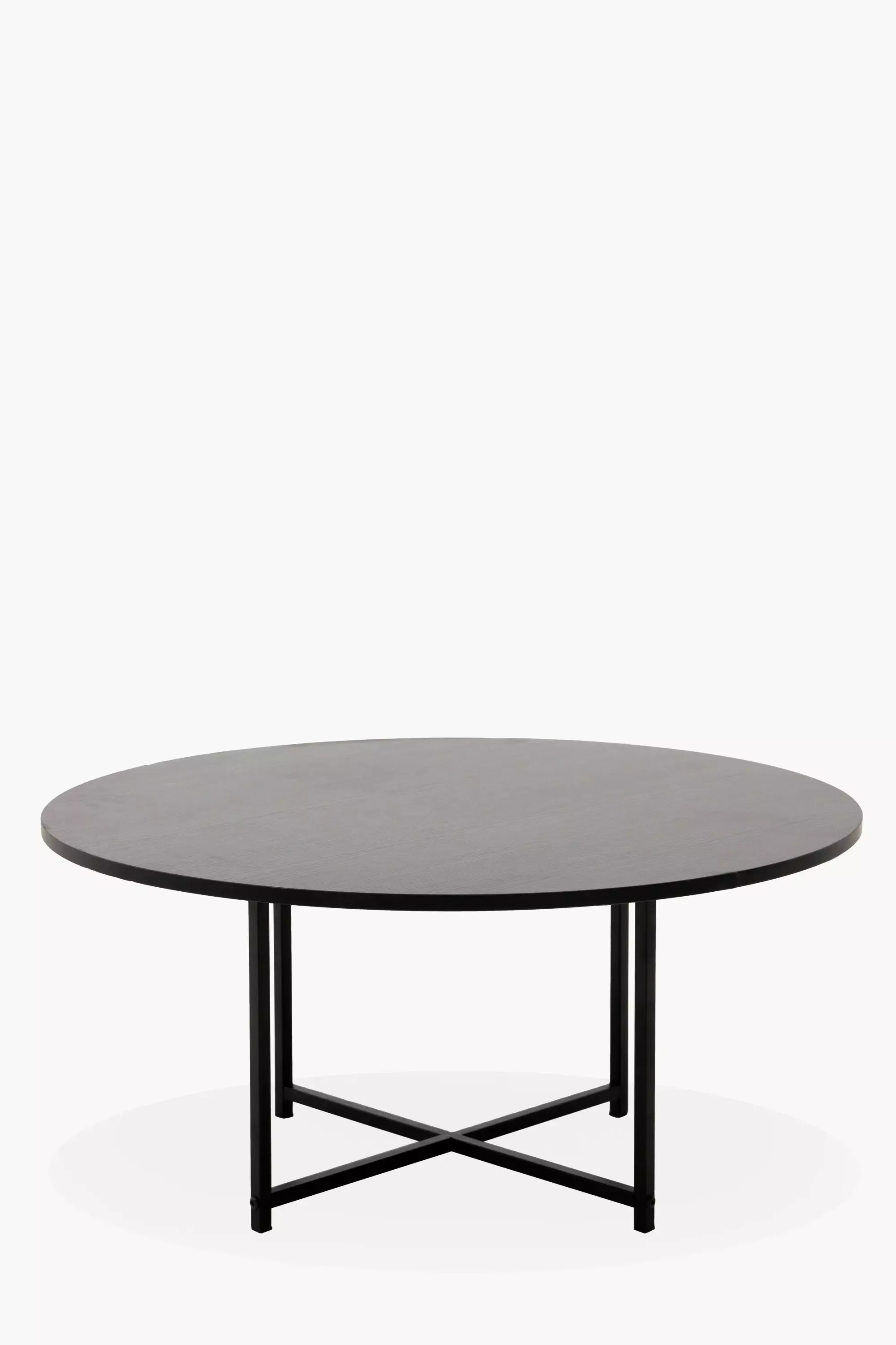 Mr Price Metal And Wood Round Coffee Table