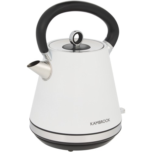 Kambrook Aspire Pyramid Kettle White - Clicks
