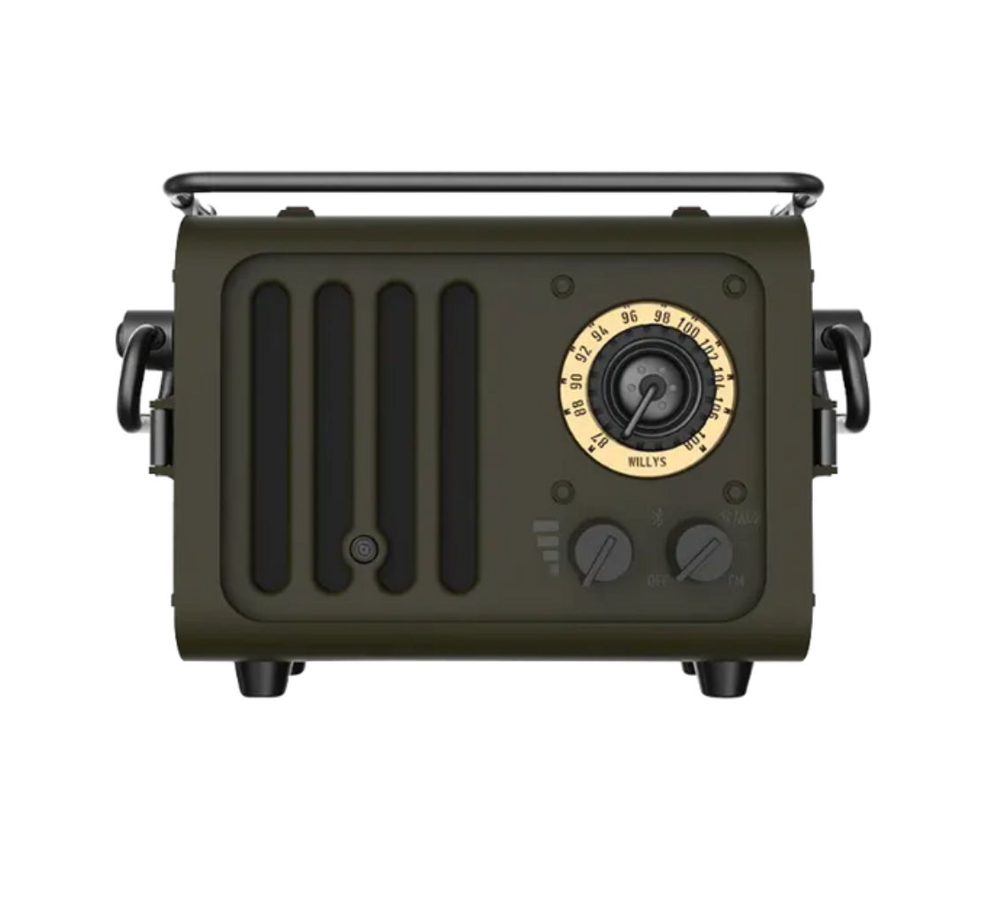 MUZEN Wild Jeep Portable FM Radio & Bluetooth Speaker