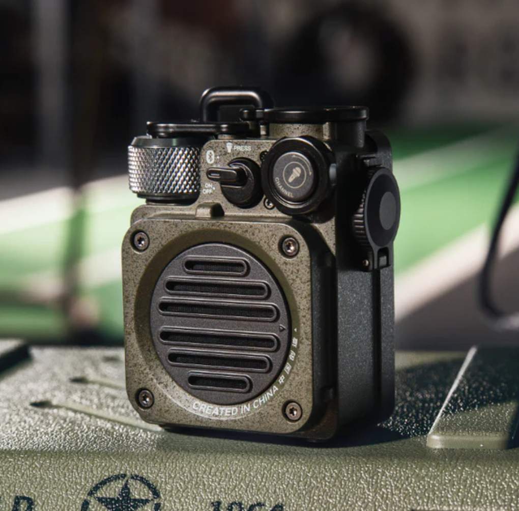 MUZEN Wild Mini Rugged Outdoor Portable Bluetooth Speaker