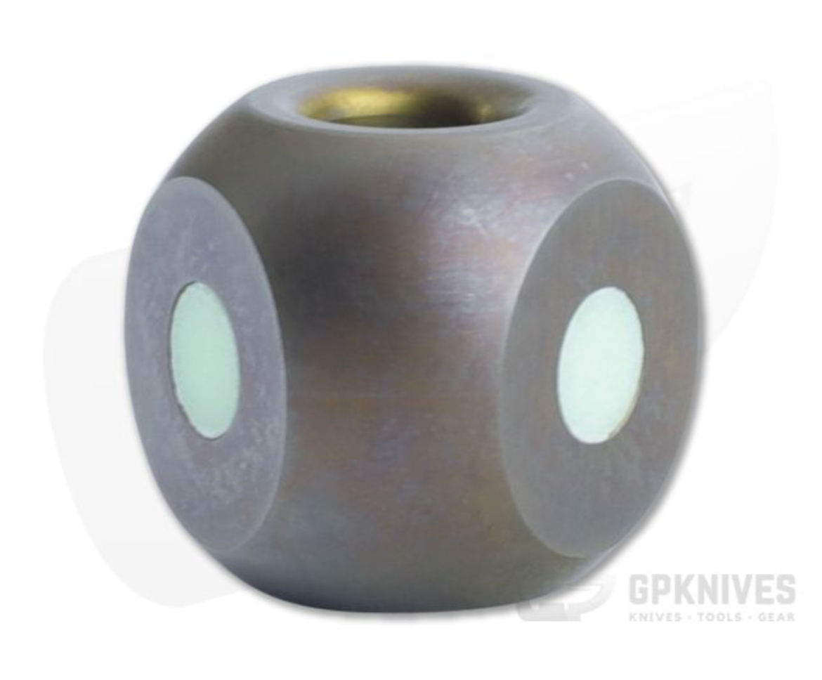 Audacious Concept Prometheus Lanyard Bead Bronzed Titanium PRO-TIT-BRZ