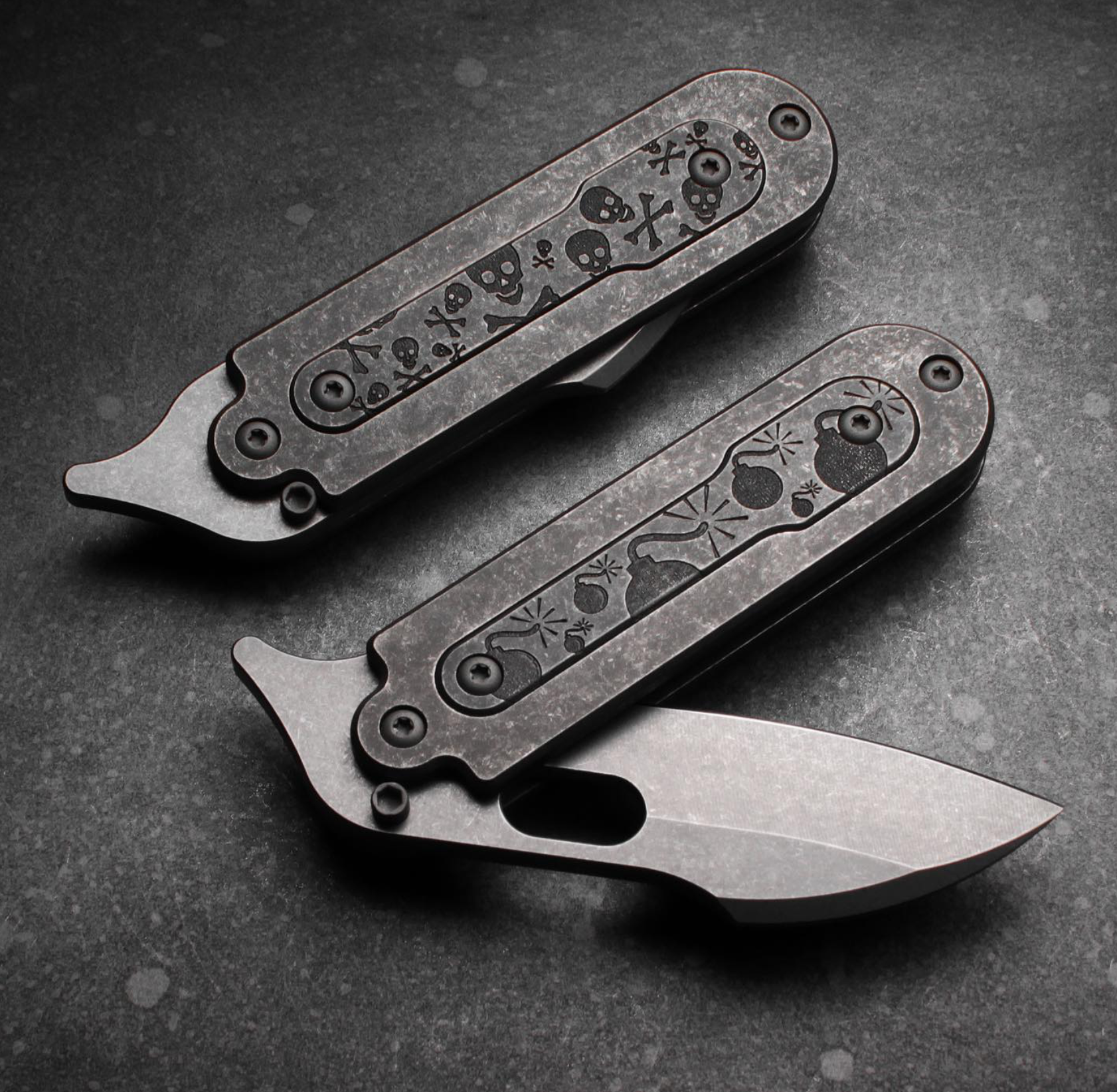 Serge Knife Co. Bean Flipper Titanium