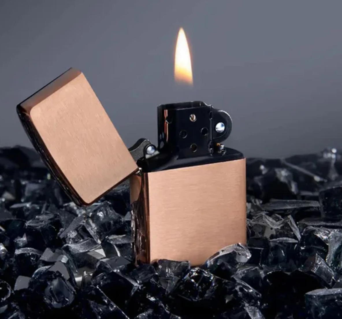 Zippo Solid Copper