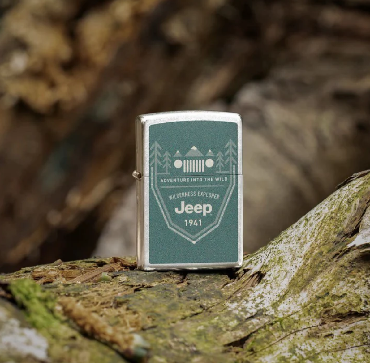 Zippo Jeep Street Chrome Pocket Lighter