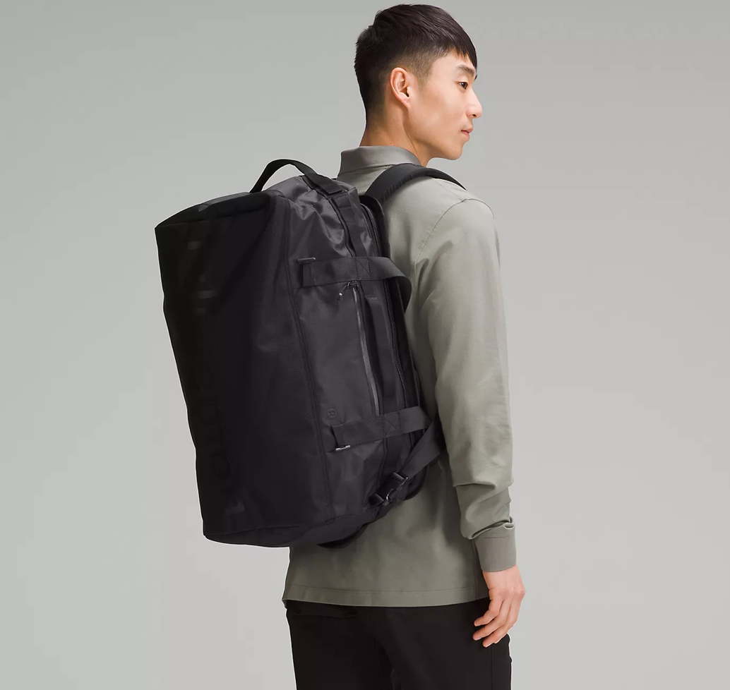 2-in-1 Travel Duffle Backpack 45L