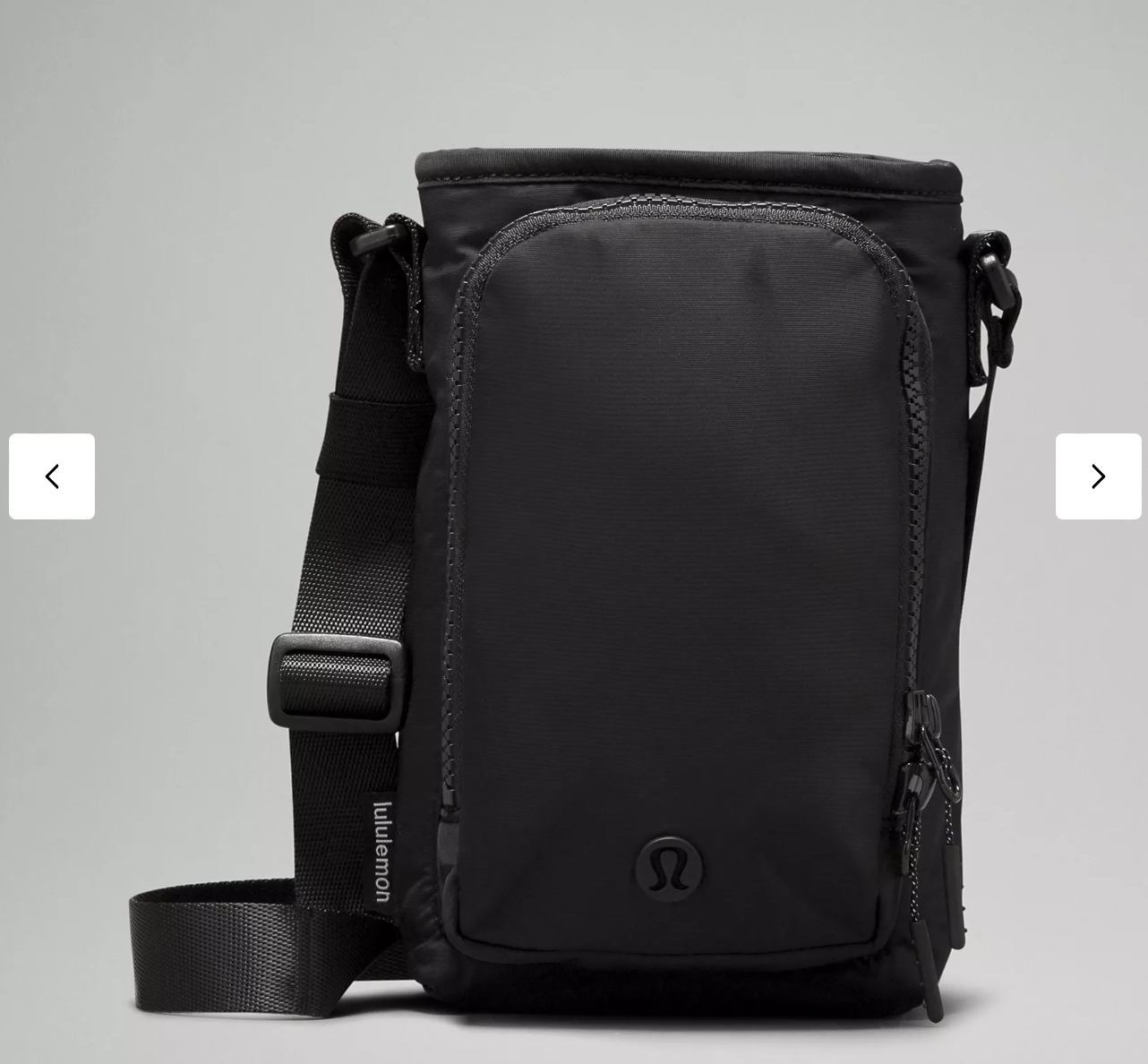 Water Bottle Crossbody with Front Pocket 2L