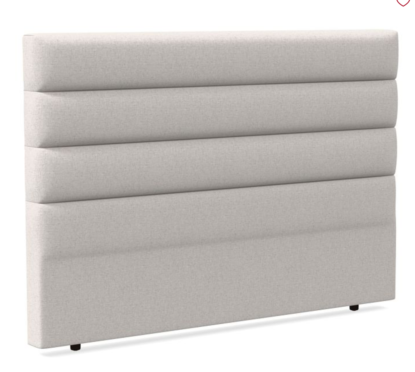 Emmett Horizontal Tufted Headboard | West Elm