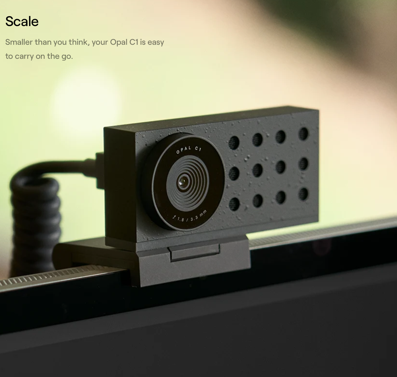 Opal C1 — The first professional camera