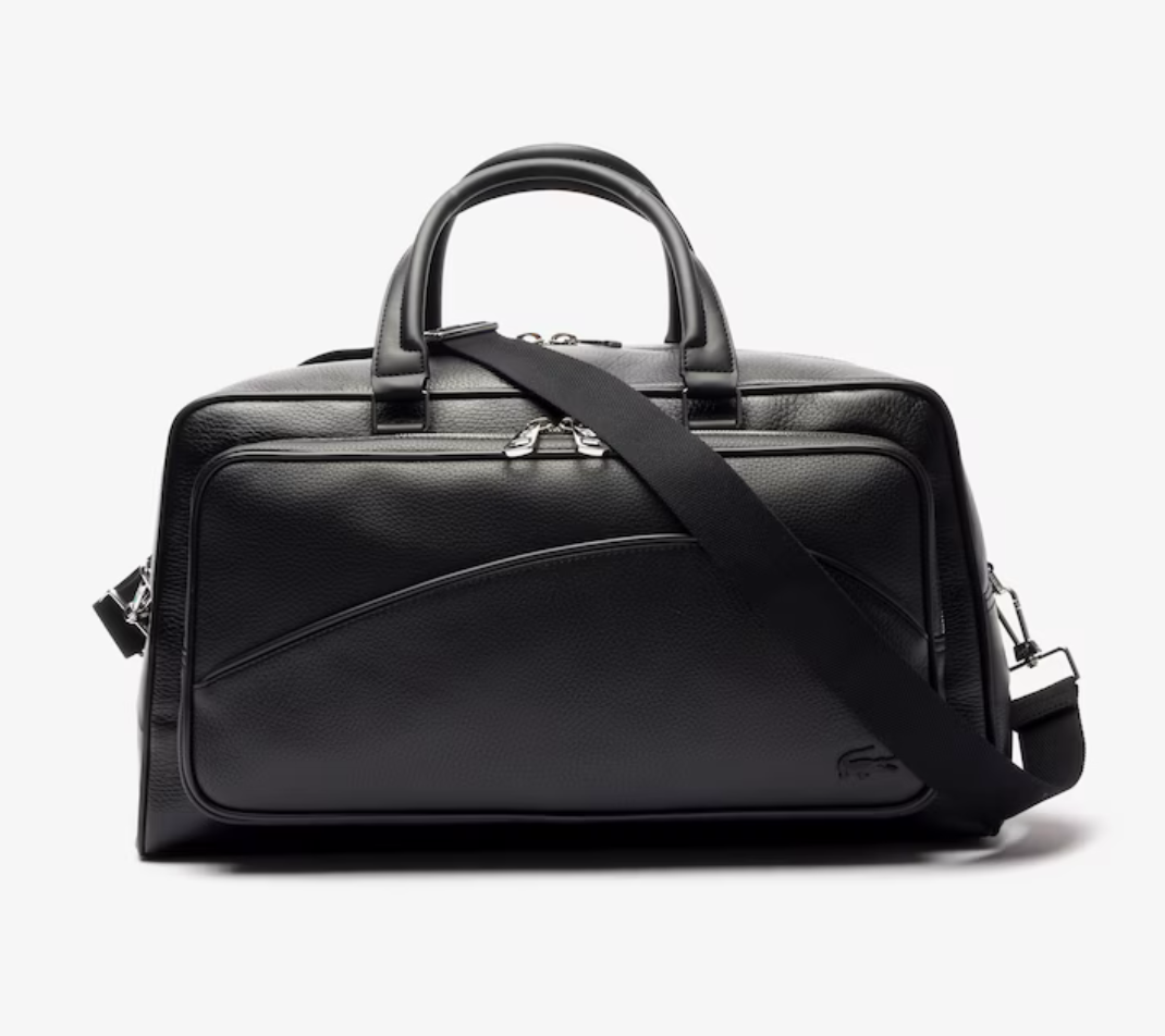 LACOSTE MEN'S ANGY COMPUTER POCKET WEEKEND BAG