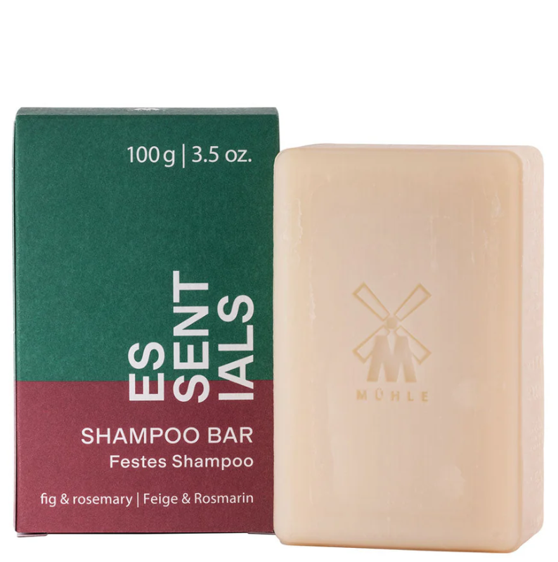 MÜHLE ESSENTIALS Fig & Rosemary Shampoo Bar, 100 g