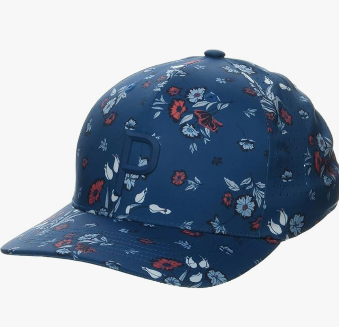 Puma Golf Men's Heirloom TECH P Snapback Cap, Ocean Tropic