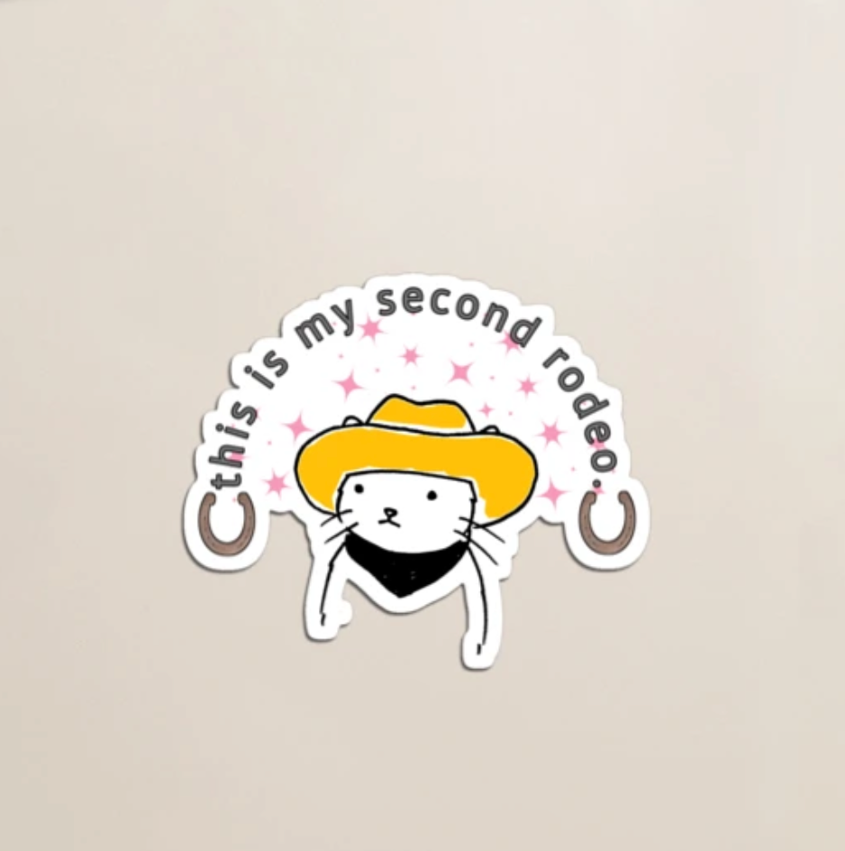 Gaby's second rodeo Magnet