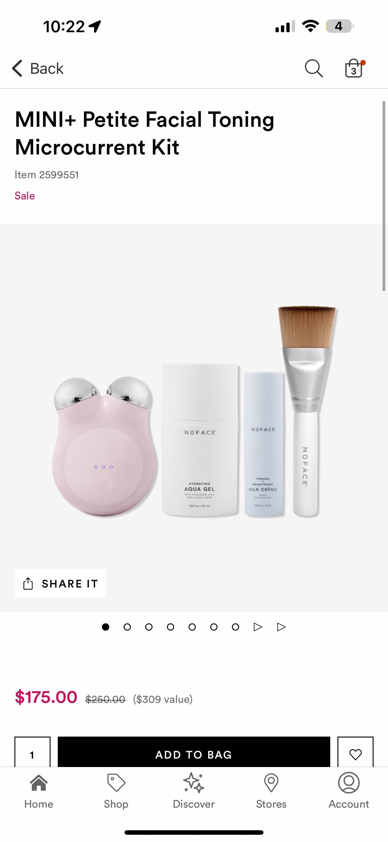 MINI+ Petite Facial Toning Microcurrent Kit