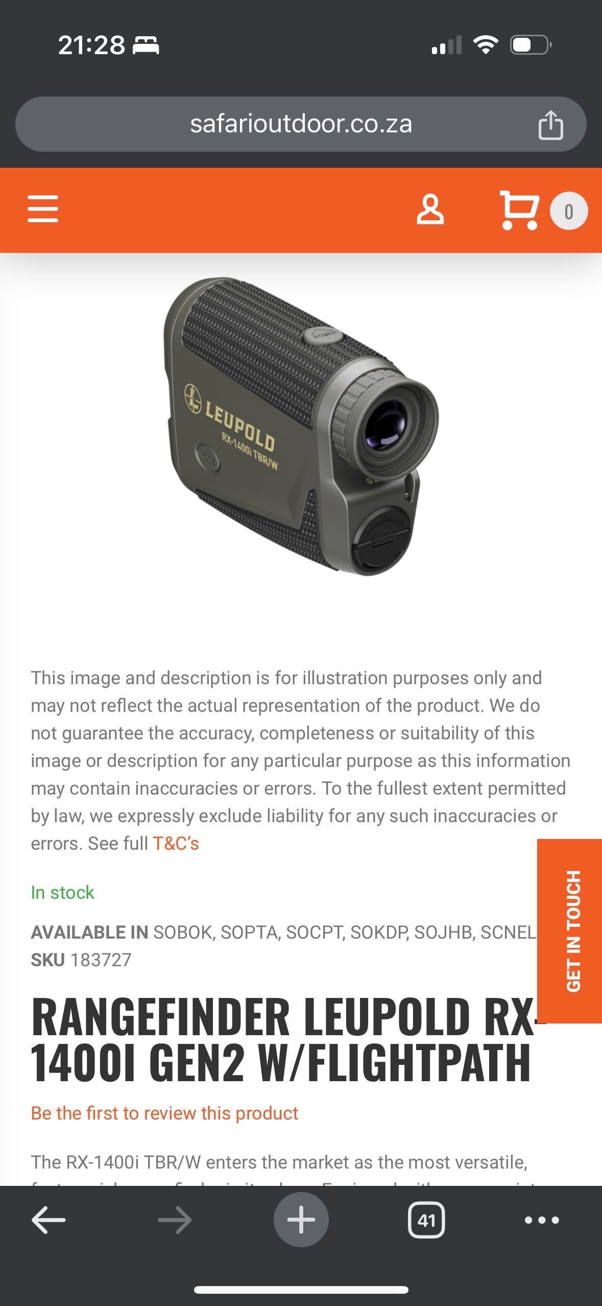 range finder