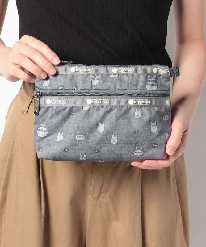 Hello Kitty Cosmetic Bag Leopard Print Mouse Minnie Mouse Totoro Doraemon Peter Rabbit High Quality