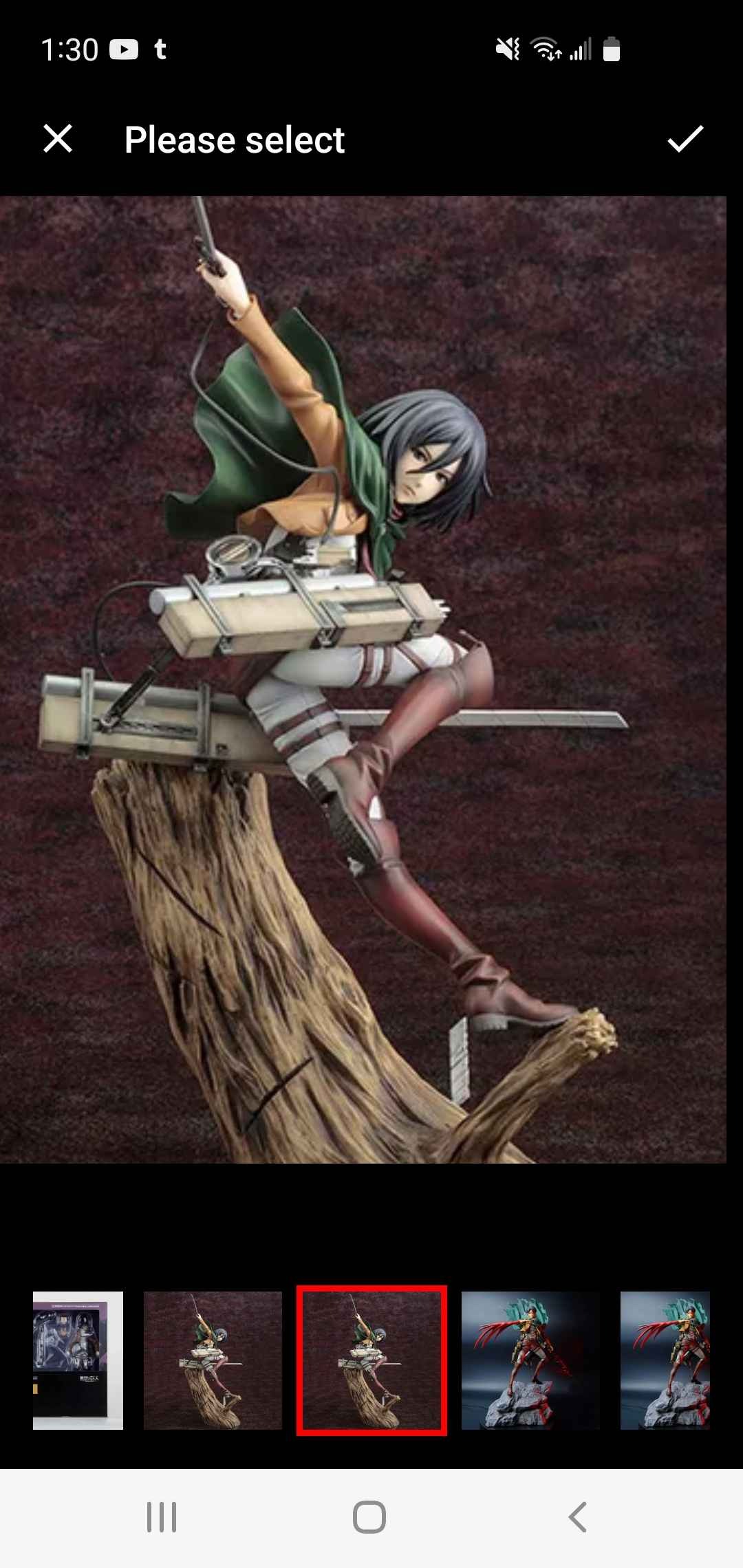 Mikasa figure
