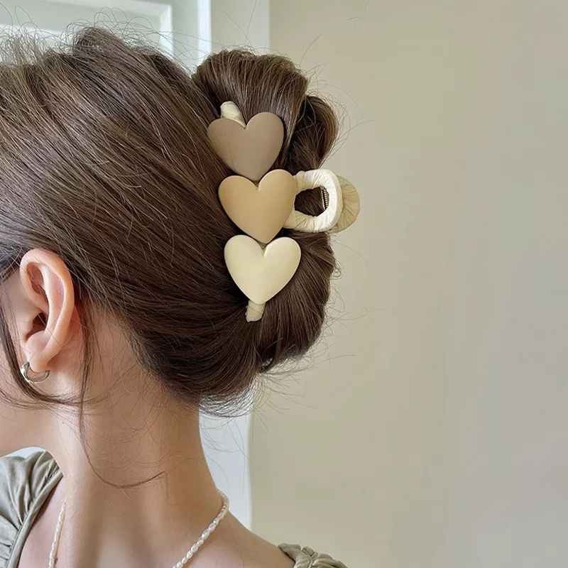 Heart hair clip
