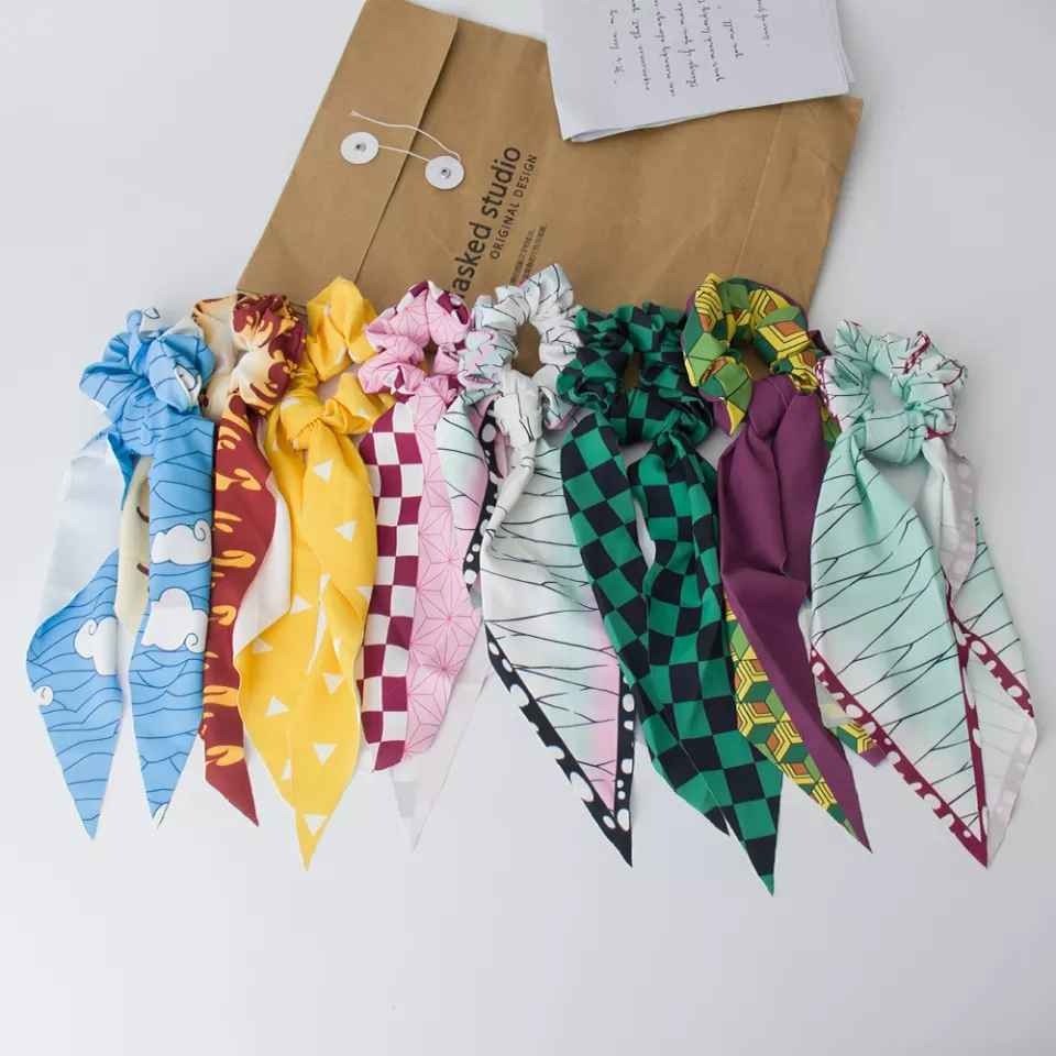 Demon slayer scrunchies (any)
