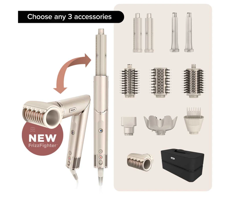 Build your own Shark FlexStyle® Air Styling & Drying System-Stone