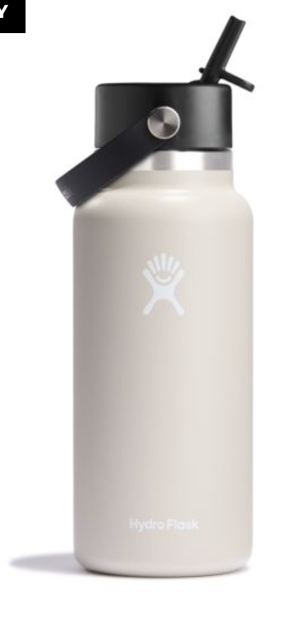 32 oz Wide Mouth with Flex Straw Cap