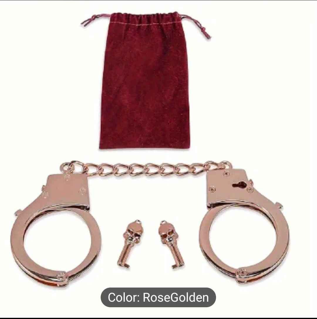 toy metal handcuffs