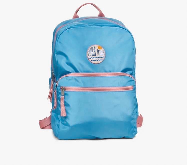 DARK BLOSSOM BLUE FUNCTIONAL BACKPACK