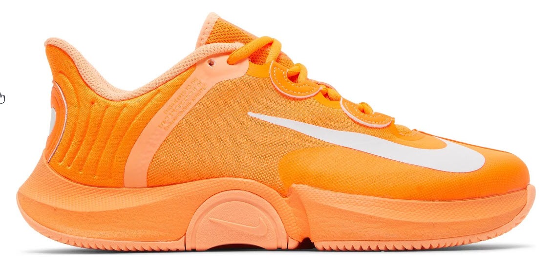 Naomi Osaka x Wmns NikeCourt Air Zoom GP Turbo 'Total Orange'