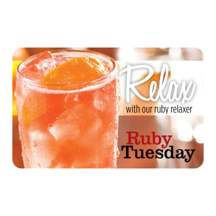 Ruby Tuesday Relax Gift Card