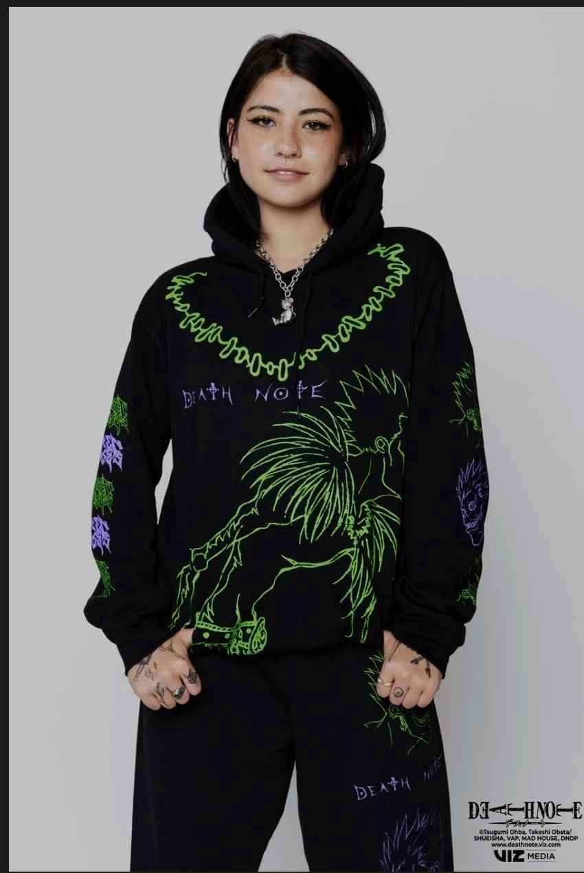 BP x DN Ryuk Line Black Hoodie