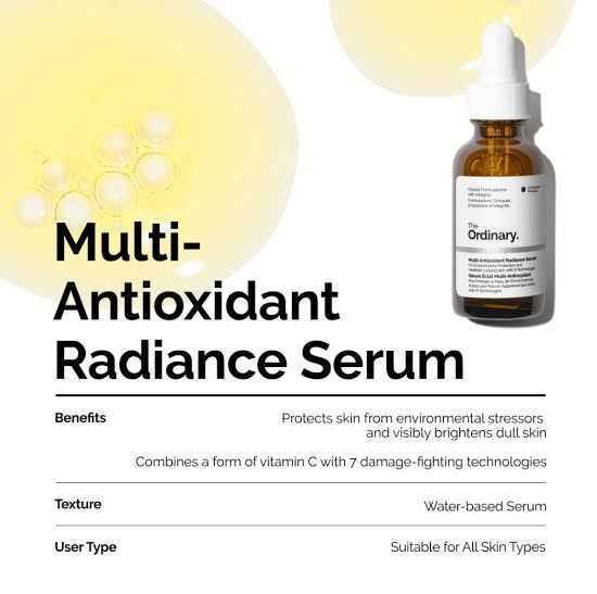 The Ordinary Multi-Antioxidant Radiance Serum from Priceline