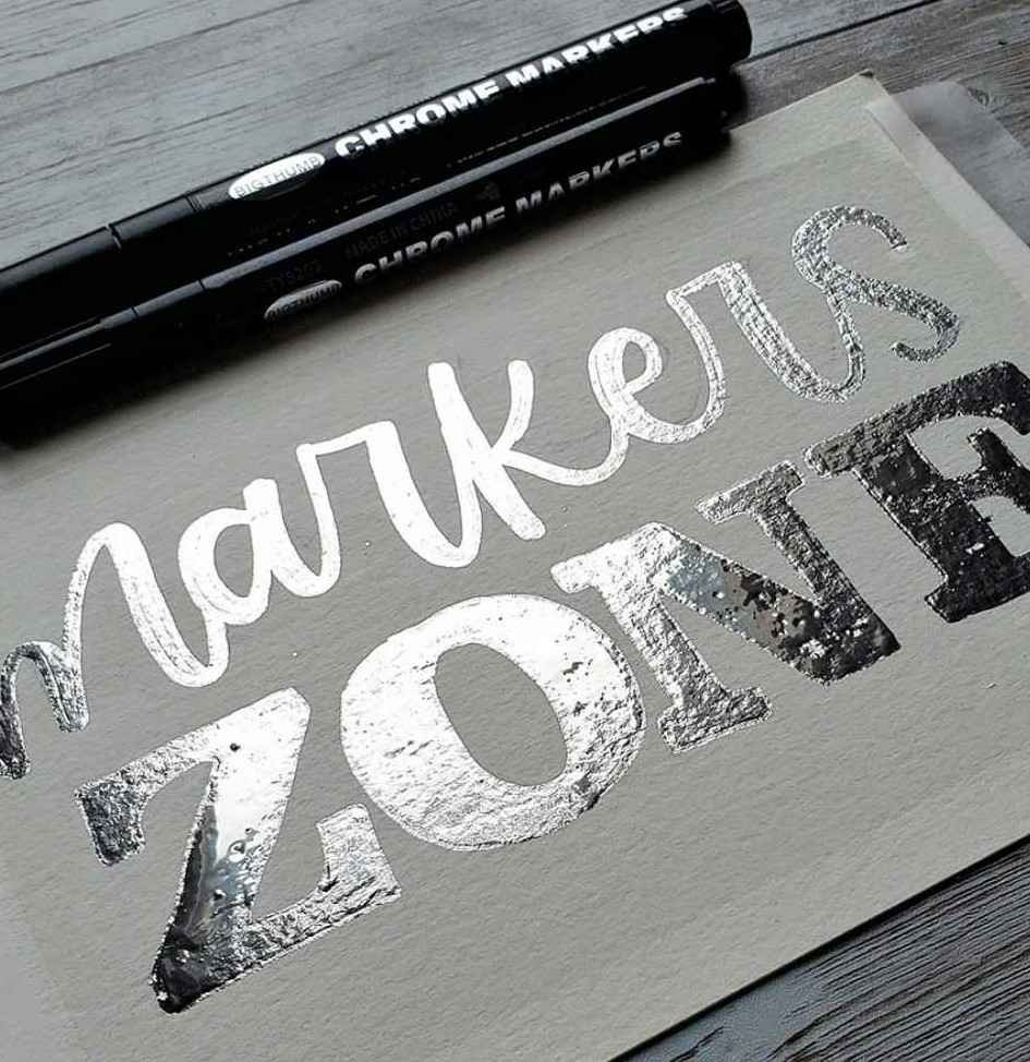Mirror Chrome Marker (3 PCS)