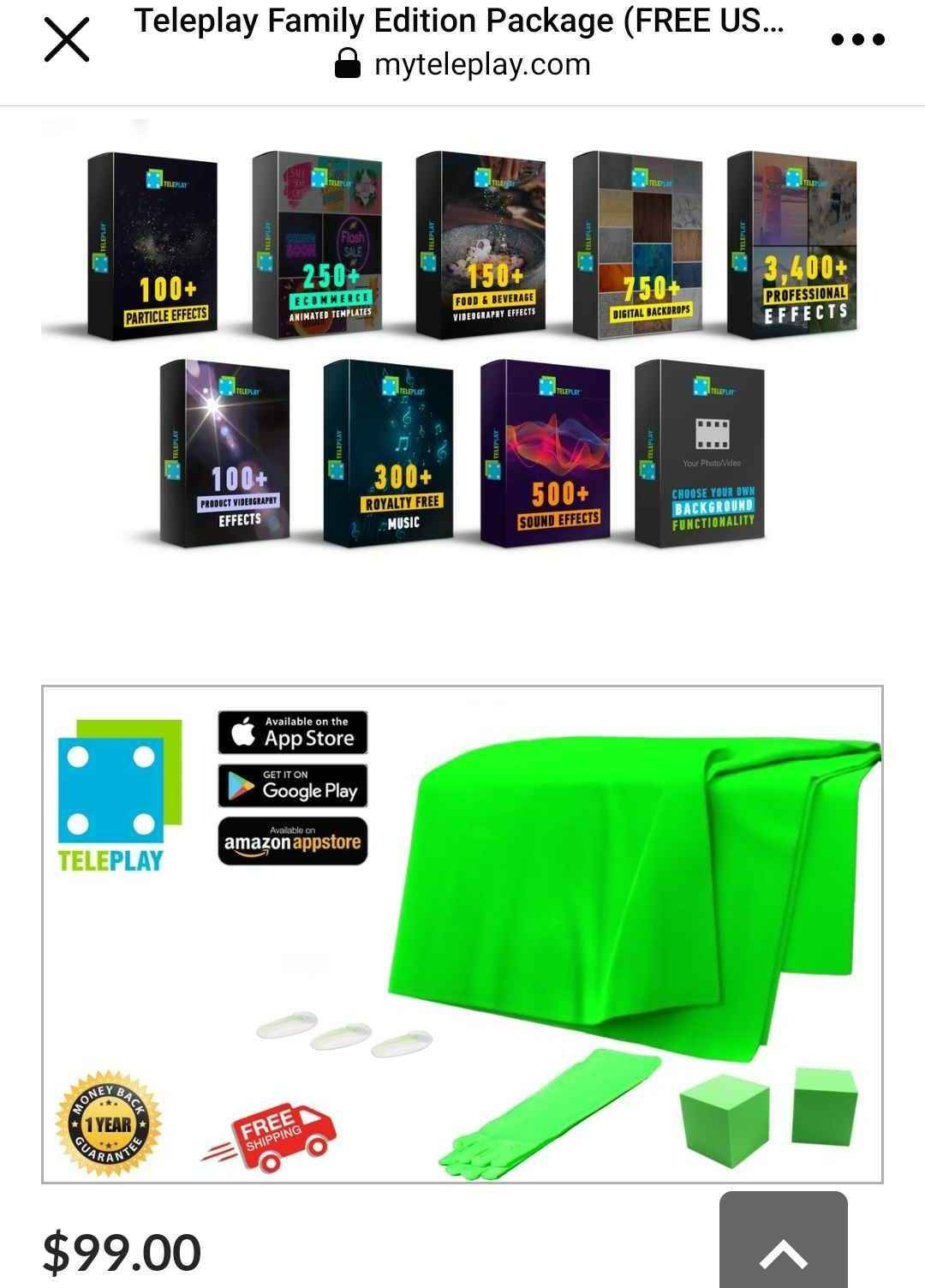 Teleplay Family Edition Package (FREE USA shipping)