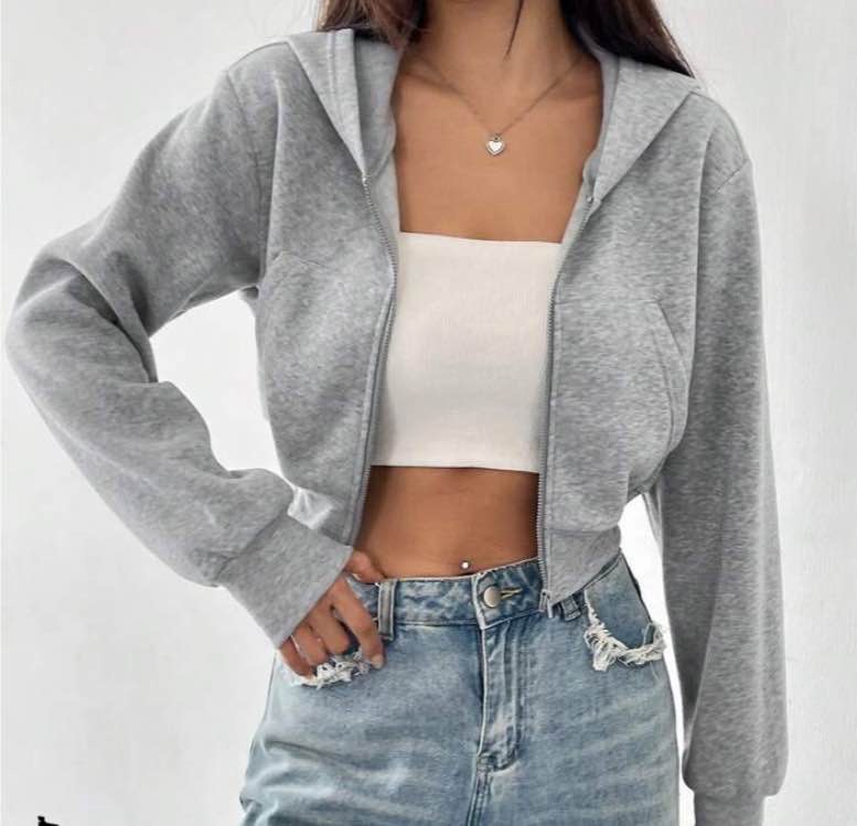 SHEIN zip up hoodie