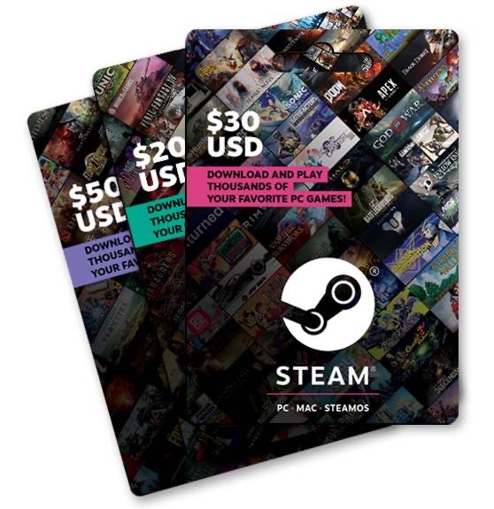 steam gift card