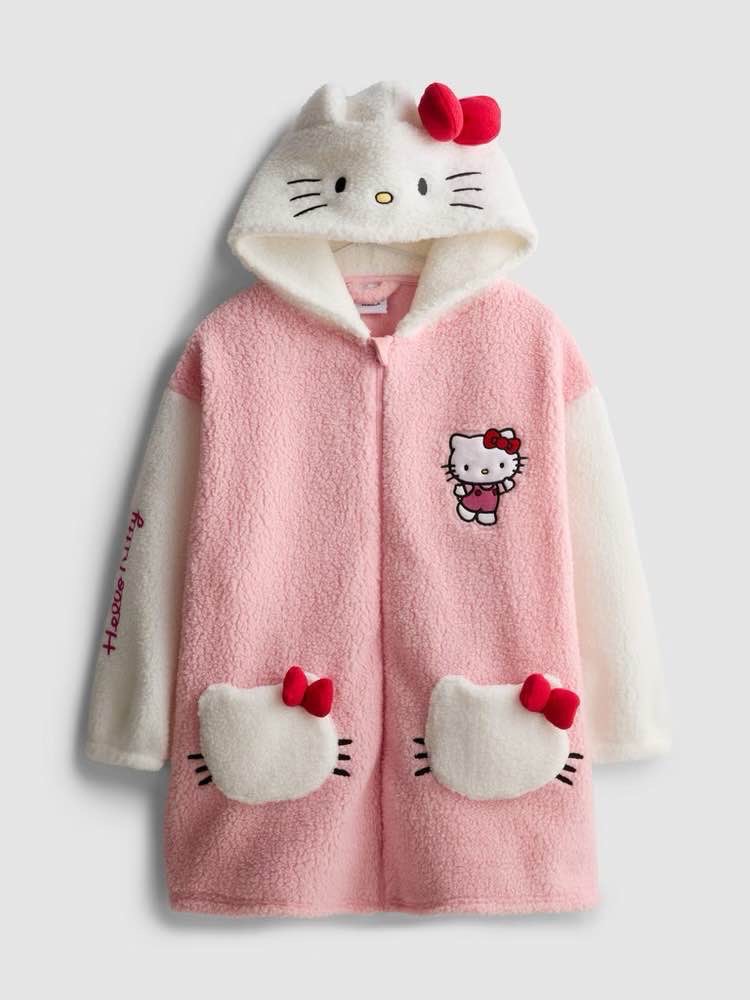 Hello Kitty Zip-Up Snuddie