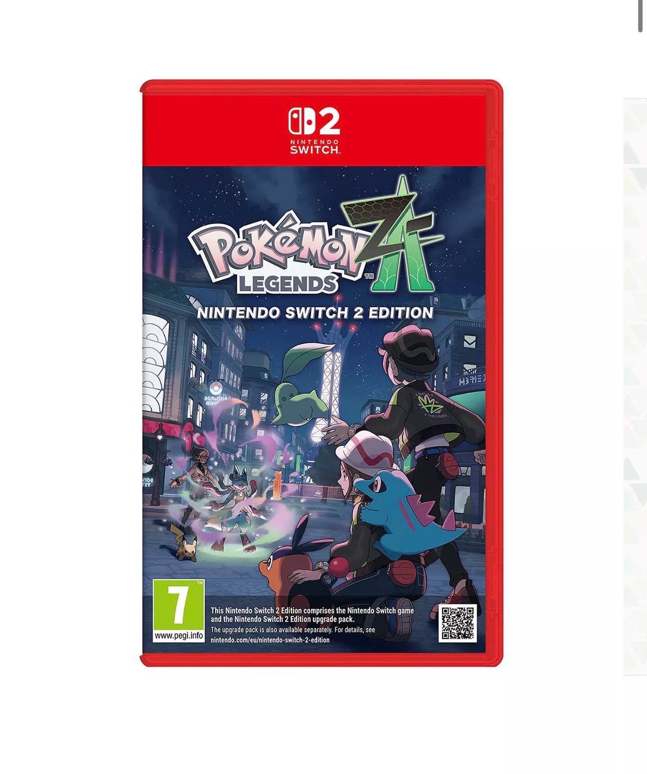 Nintendo Switch 2
Pokémon Legends: Z-A