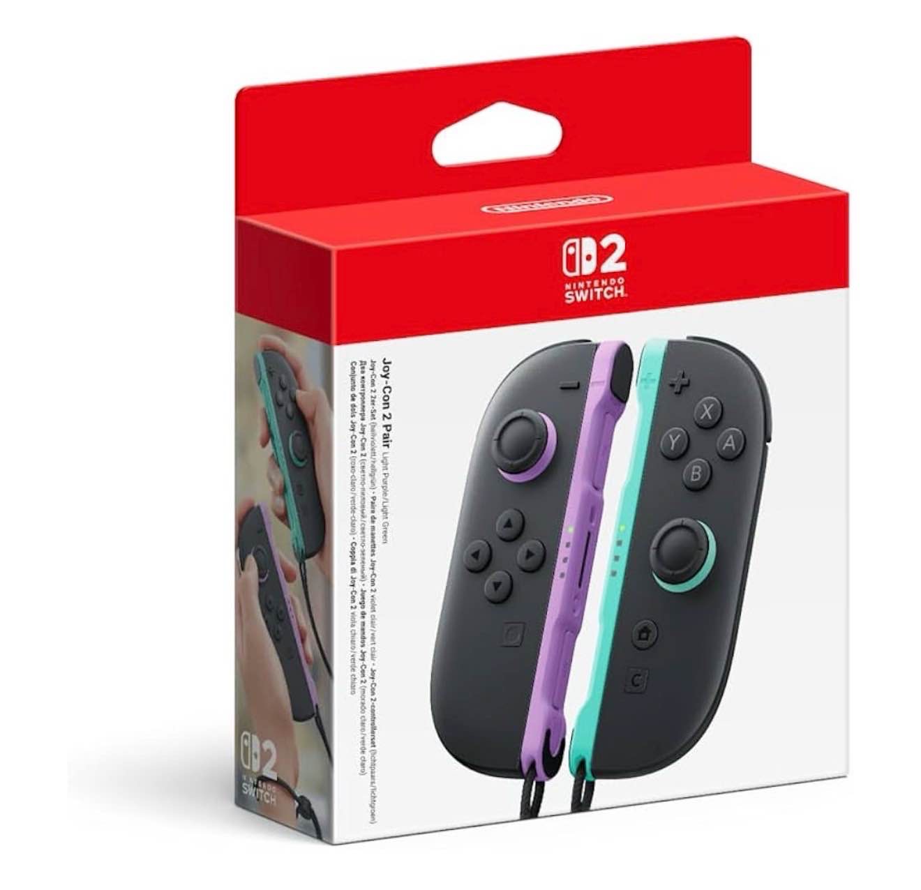 Nintendo Joy-Con 2 (L)/(R) Light Purple/Light Green