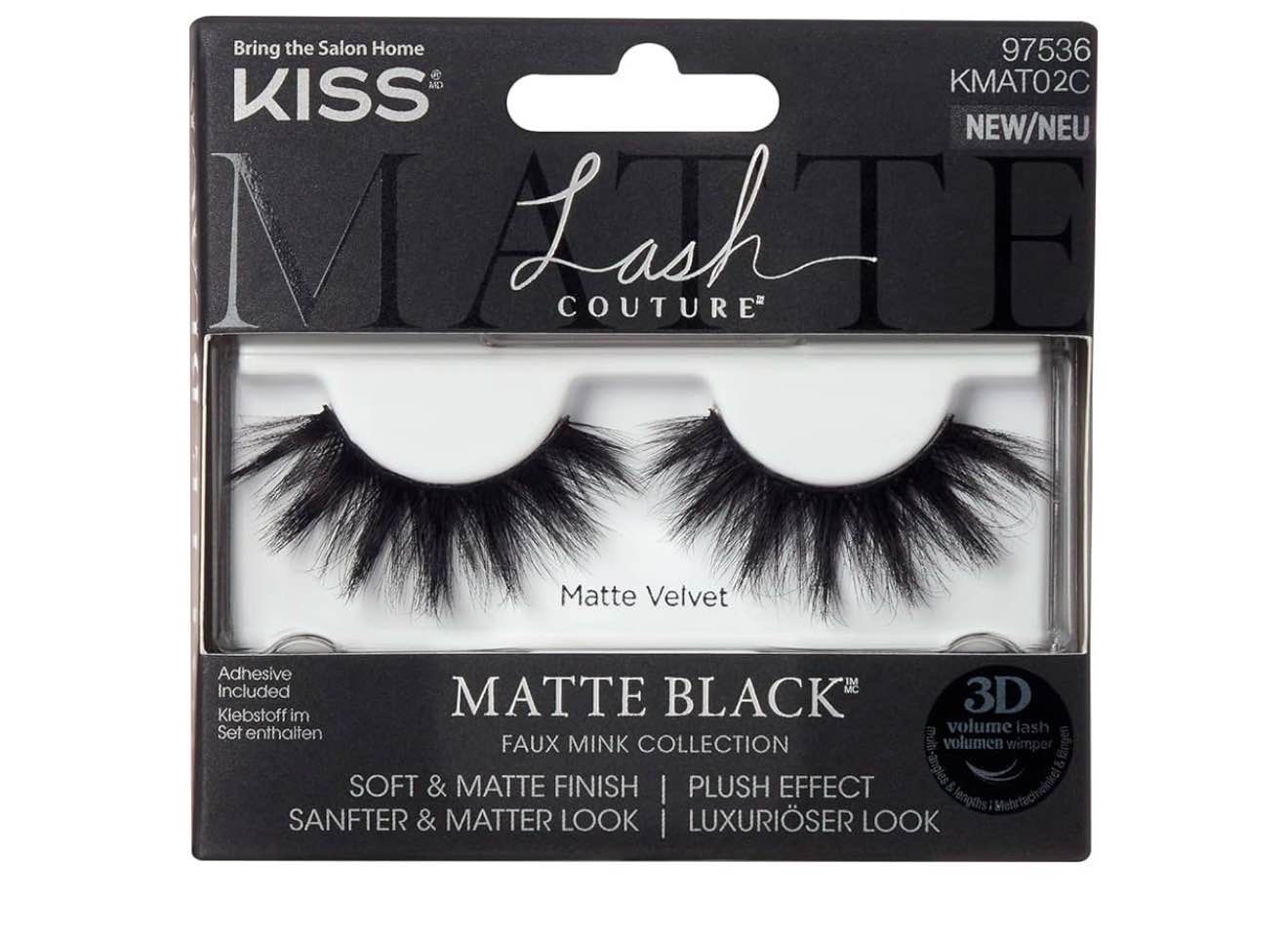 KISS Lash Couture Matte Black 02
