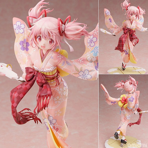 Magia Record: Puella Magi Madoka Magica Side Story" Madoka Kaname Kimono ver. 1/7 Scale Figure