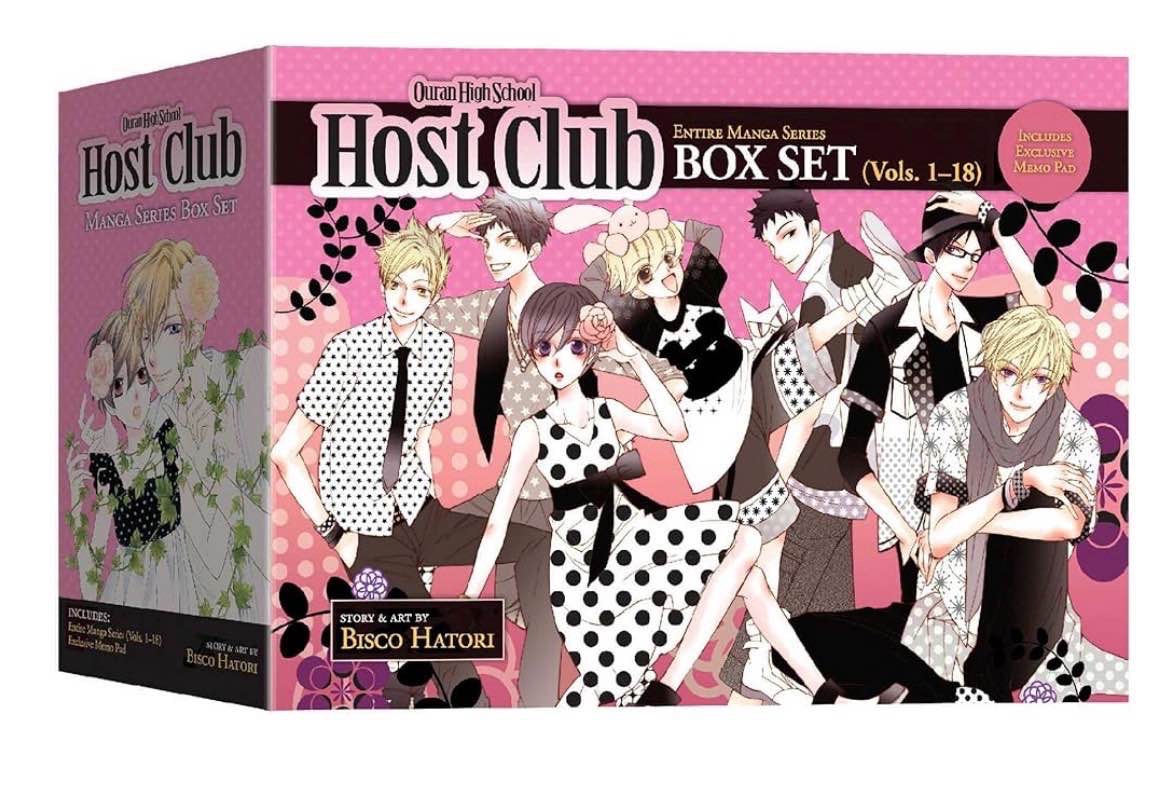 Ouran High School Host Club Complete Box Set: Volumes 1-18 with Premium