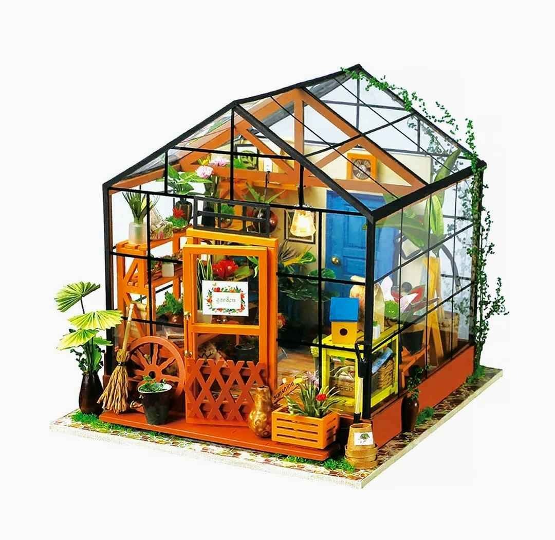 Rolife Cathy's Flower House DIY Miniature House DG104