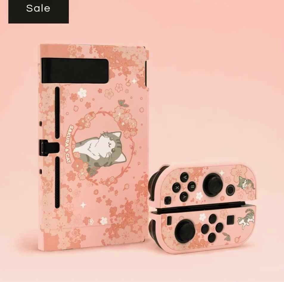 GeekShare  Sakura Cat Protective Case